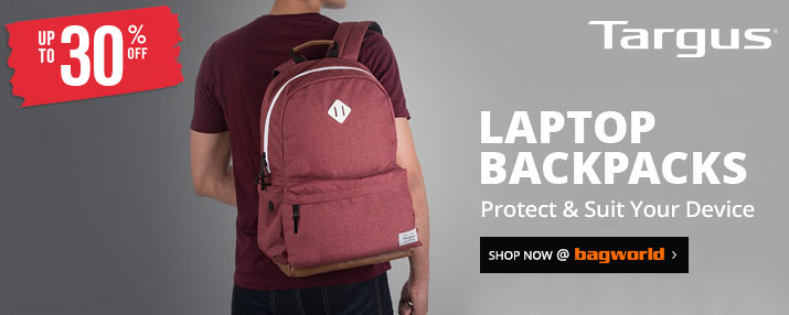 Bagworld Australia Shop 17.3 Inch Screen Targus Laptop Backpacks